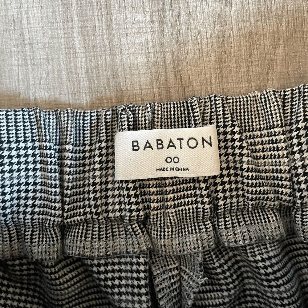 Aritzia Babaton Conan Pant Houndstooth Size 00 - Picture 6 of 10